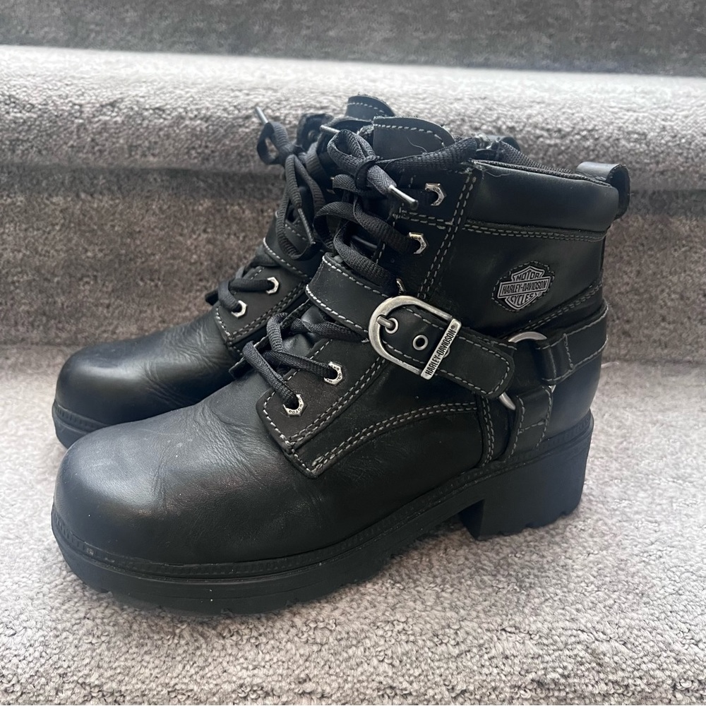 Harley Davidson leather boots